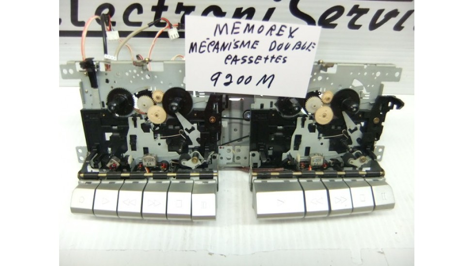 Memorex 9200M double cassettes mecanism